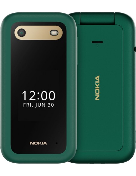 Móvil - NOKIA 2660 Flip, 2,8", 4G, Verde
