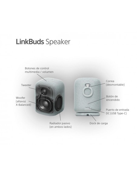 Altavoz Portátil - SONY SRS-LS1,...