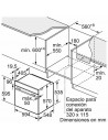 Horno Multifunción - BALAY 3HB4821X3, Pirolítico, Aquálisis, 71L