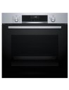 Horno Multifunción - BOSCH HBA5360S0, Cristal negro, Inox