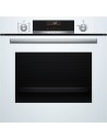 Horno Multifunción - BOSCH HBG536EW3, Cristal Blanco