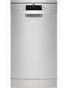 Lavavajillas Libre Instalación 45 cm - AEG FFB73527ZM, 10 servicios, Tercera Bandeja, Inox