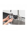 Lavavajillas Libre Instalación 45 cm - AEG FFB73527ZM, 10 servicios, Tercera Bandeja, Inox