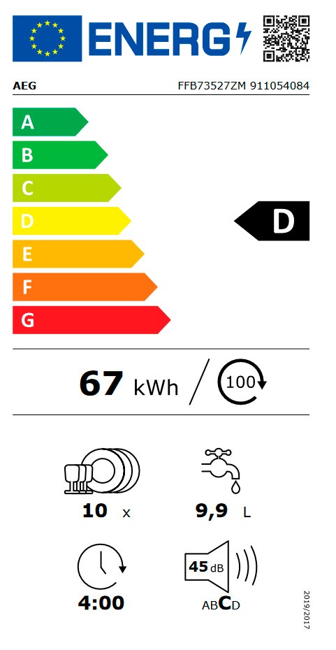 Etiqueta de Eficiencia Energética - 911054084