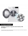 Lavadora Carga Frontal - SAMSUNG WW90CGC04DTEEC, Blanca, 9 kg, Eficiencia A