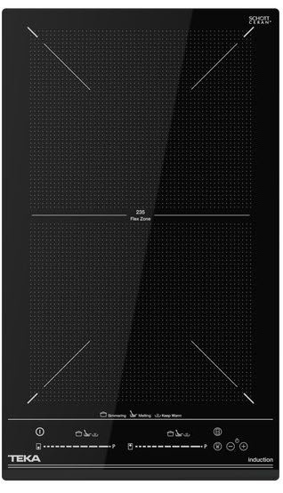 Teka – Placa modular inducción Teka 2 zonas de cocción – IZF32400 MSP BK.