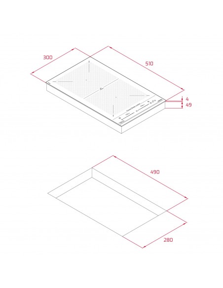 Placa Modular Flexinducción - Teka...