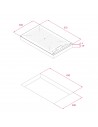 Placa Modular Flexinducción - Teka IZF 32400 MSP, 2 Zonas de Cocción, 30 cm, Negro