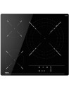Placa Vitrocerámica - Teka TBC 63632 TTC, 3 Zonas de Cocción, 60 cm, Negro