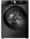 Lavadora Libre Instalación - Hisense WF3S9043BB3, 9 kg, 1400 rpm, Vapor, Negro