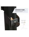 Soporte TV - VOGEL'S TVS 3690, de 40" a 77", 90º