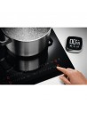 Placa Inducción - Electrolux LIT6346M, 3 Zonas, Marco Inox, Hob2Hood, Negro