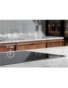 Placa Inducción - Electrolux LIT6346M, 3 Zonas, Marco Inox, Hob2Hood, Negro