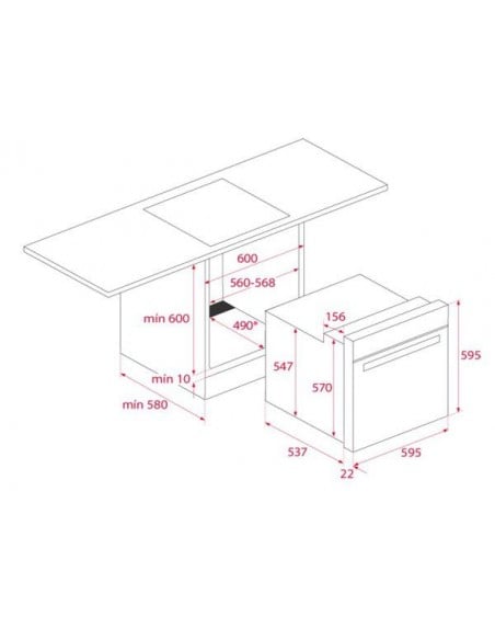 Horno Polivalente - Teka HBE490ME Blanco Horno Polivalente - Teka HBE490ME Blanco
