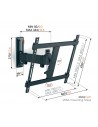 Soporte TV - VOGEL'S TVM 3423, de 32" a 65"