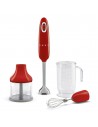 Batidora de Mano - SMEG HBF03RDEU, Rojo, 700 W, con Accesorios
