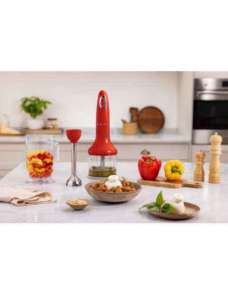 Batidora de Mano - SMEG HBF03RDEU,...