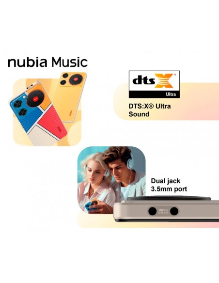 Smartphone - ZTE Nubia Music Pop Art,...