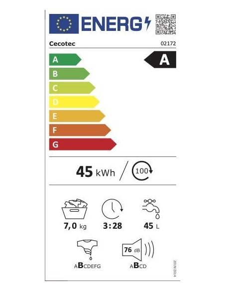Lavadora Libre Instalación - CECOTEC...