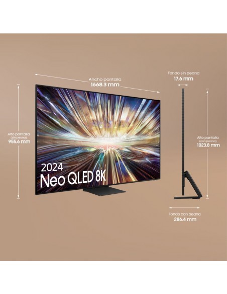 TV Neo QLED - SAMSUNG TQ75QN800DTXXC,...
