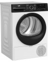 Secadora de Bomba de Calor - BEKO BM3T49240W, Blanco, 9 Kg