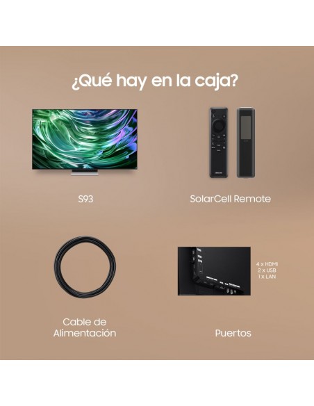 TV OLED - SAMSUNG TQ83S93DAEXXC, 83",...