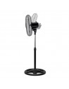 Ventilador Pie - UFESA MONTREAL, 50W, Diámetro 40 cm, Negro