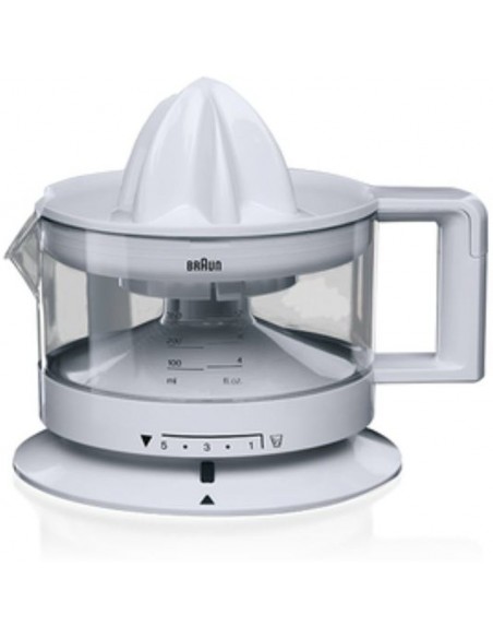 Exprimidor - BRAUN CJ3000WH, 20W, Blanco Exprimidor - BRAUN CJ3000WH, 20W, Blanco