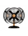 Ventilador Sobremesa - UFESA Massachusets Mini, 40W, Negro y Madera