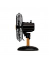 Ventilador Sobremesa - UFESA Massachusets Mini, 40W, Negro y Madera