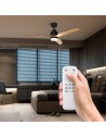 Ventilador Techo - UFESA Nepal, 40W, Negro Haya