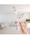 Ventilador Techo - UFESA Nepal, Blanco, 40W