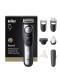 Barbero - BRAUN BT9520, Resistente al Agua, 180 min, Estuche