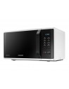 Microondas Libre Instalación - SAMSUNG MS23K3513AW/EC, 23L, Blanco y Negro