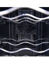 Vinoteca Libre Instalación - CECOTEC Bolero GrandSommelier 1250 CoolCrystal, LED, Altura 0.64m, 12 Botellas