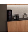 Vinoteca Libre Instalación - CECOTEC Bolero GrandSommelier 1250 CoolCrystal, LED, Altura 0.64m, 12 Botellas