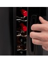 Vinoteca Libre Instalación - CECOTEC Bolero GrandSommelier 1250 CoolCrystal, LED, Altura 0.64m, 12 Botellas