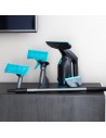 Aspirador Limpiacristales - CECOTEC Conga PopStar Glass Titanium, 3 en 1, 2 Boquillas