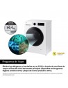 Lavadora Secadora Carga Frontal - SAMSUNGWD90DG5G34BEEC, Carga 9 kg, Secado 5 kg, Blanco