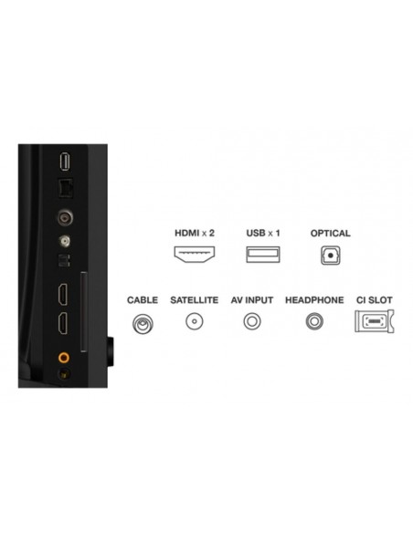TV QLED - TCL 32S5K, Full HD,...