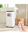 Aire Acondicionado Portátil - UFESA Alaska 9, 3 en 1, Blanco, 2600W