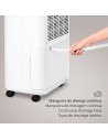 Deshumidificador - UFESA Wellness Dry 1000, 250W, 2L