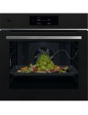 Horno Multifunción - AEG TE8PB731AT, Cristal Negro, 71L