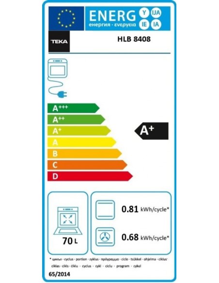 Horno Multifunción - TEKA HLB 8408... Horno Multifunción - TEKA HLB 8408...
