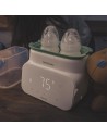 Calienta Biberones Estirilizador - CECOTEC Nana BabyCare Doble BottleWarmer, Táctil, 4 Modos