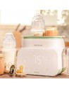 Calienta Biberones Estirilizador - CECOTEC Nana BabyCare Doble BottleWarmer, Táctil, 4 Modos