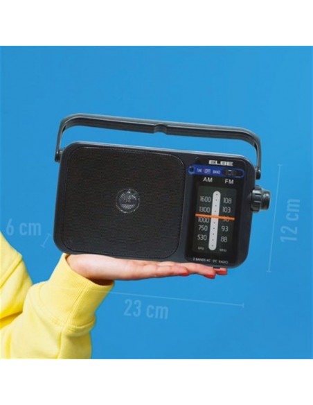 Radio Portátil - ELBE RF-942,...