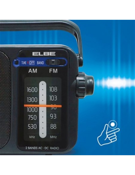 Radio Portátil - ELBE RF-942,...