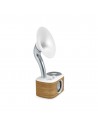 Radio Portátil - SANGEAN WR-45, Gramófono, Bluetooth, Blanco, Batería 2600 mAh