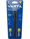 Linterna - VARTA 16607101421, Aluminio, Pilas